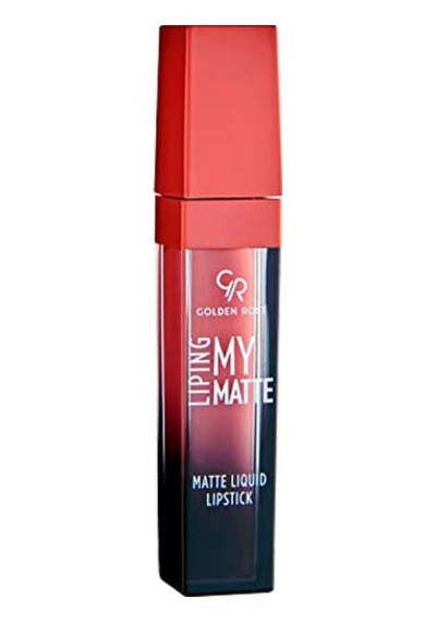 Liping My Matte Likit Ruj No: 12 - Suya Dayanıklı Ultra Mat Ruj Çok Renkli