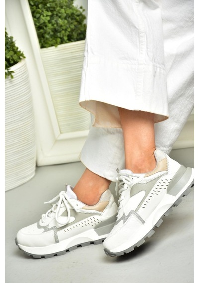 Fox Shoes S312212809 Beyaz Spor Ayakkabı Sneakers Beyaz