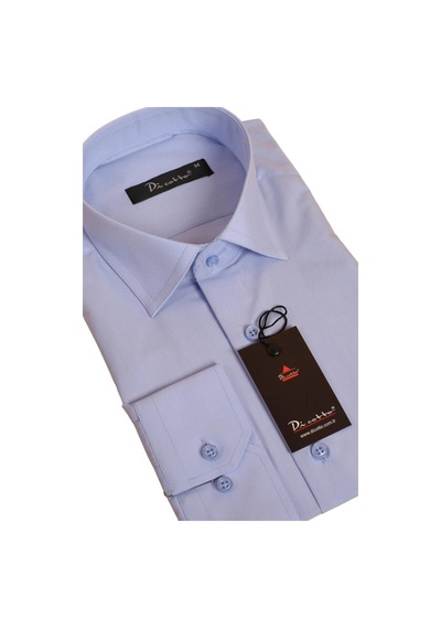 Dicotto Mavi Rahat Kesim Cepli Uzun Kol Regular Fit Erkek Gömlek - 150-5 001