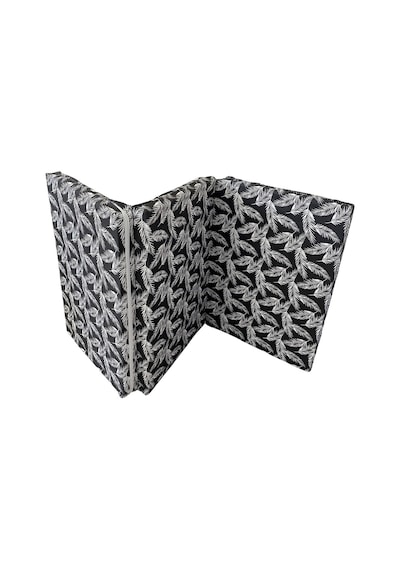 Viphomeconceptltd Katlanır Yer Yatağı Sünger Yatak Siyah Tüylü 80X180 Cm-7 Cm