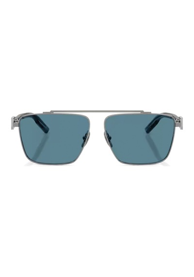 Dolce Gabbana Dg 2336 0480 59 Erkek Kare Gun Metal Güneş Gözlüğü Metalik