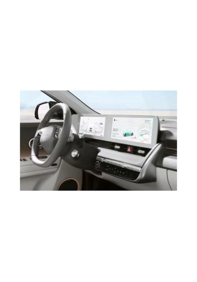 Zdn Case Gösterge Panel Ve Bilgi Ekranı 9h Nano Ekran Koruyucu Hyundai Ioniq 6 İle Uyumlu