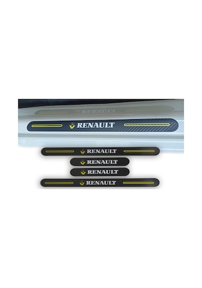 Renault Fluence Uyumlu Carbon Kapı Eşiği + F1 Kulakçık (550932714)