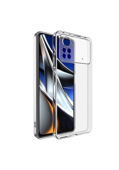 Xiaomi Poco X4 Pro 5g Kılıf Kamera Korumalı Tpu Silikon Şeffaf Col139123-şeffaf