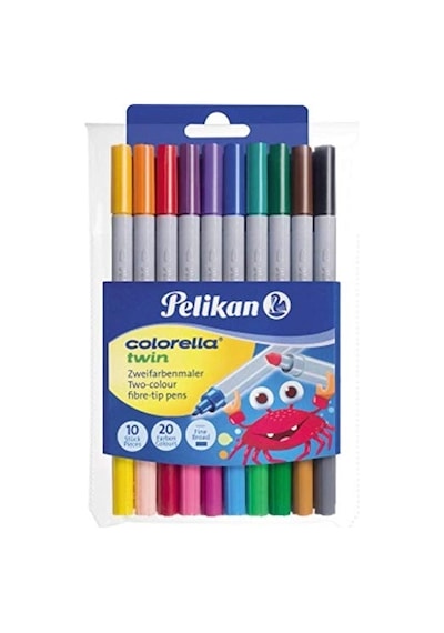 Kalem 2li Uç 10lu Çok Renkli