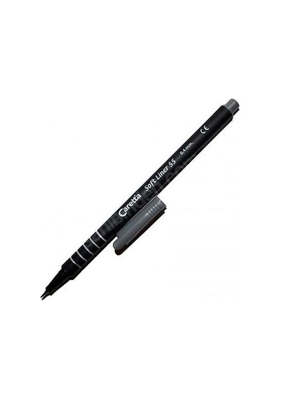 Caretta Soft Liner Keçe Uç Kalem 04 Mm Gri 55-15