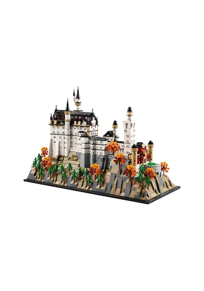 LEGO® Architecture Neuschwanstein Şatosu 21063 - Yetişkinler için Koleksiyonluk Model Yapım Seti (3455 Parça)
