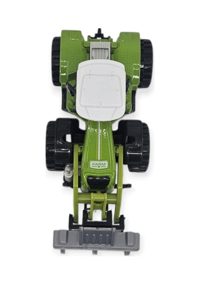 Farm Mini Oyuncak Traktör - 14 Cm Geniş Kepçeli Dozer Çiftlik Aracı