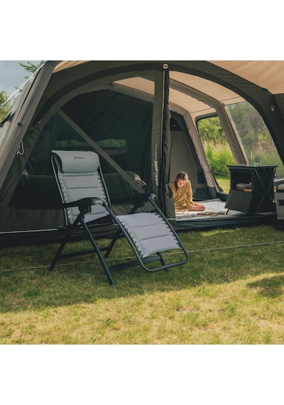 Outwell Acadia Premium Katlanabilir Sandalye & Şezlong Grey Gri