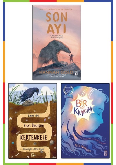 Bir Tür Kıvılcım - Eski Dostum Kertenkele - Son Ayı 3 Kitap Genç