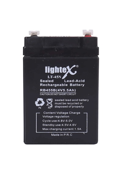 Lightex Lt-45 4v 5.5ah Işıldak Fener Aküsü