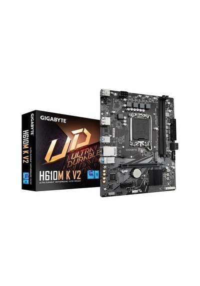 Gıgabyte H610m-k V2 Ddr5 Hdmı Pcıe 16x V4.0 1700p Matx