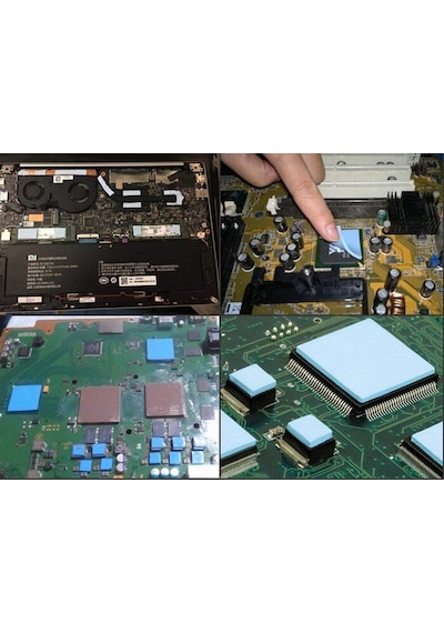 3.0Mm x 100 x 100Mm Chipset Soğutucu Termal Pad Ped