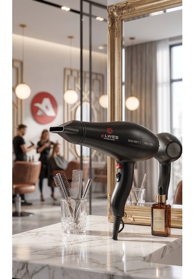 Alwes Hardware Pro Al-3001 Profesyonel Ve Ev Kullanıma Uygun Kuaför Fön Makinesi