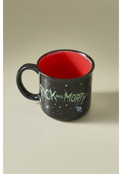 Karaca Rıck And Morty Siyah Kupa 400 Ml