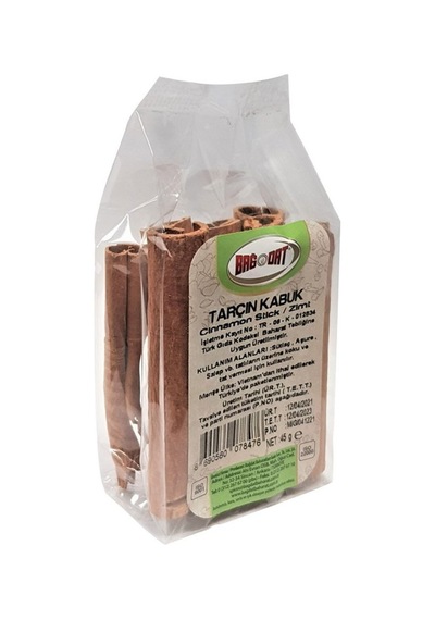 Bağdat Kabuk Tarçın 45 G - Doğal Baharat, Tatlı Ve Tuzlu Yemekler İçin Tarı