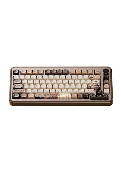 Akko MU02 Mountain Seclusion TKL Rosewood Switch RGB Kablosuz Hotswap Mekanik Oyuncu Klavye
