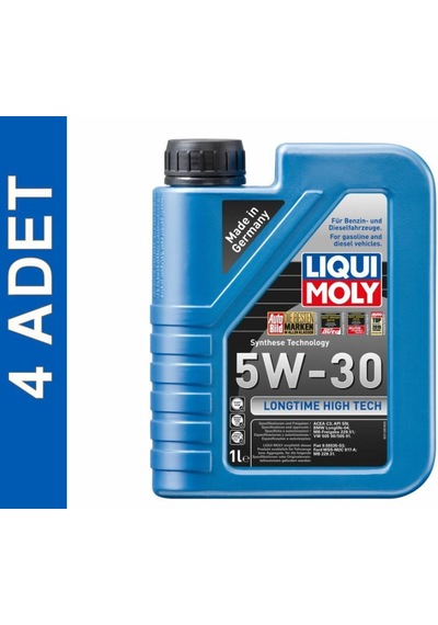 Liqui Moly Longtime High Tech 5W-30 Dpf Motor Yağı 4 x 1 L Liqui Moly Longtime High Tech 5W-30 Dpf Motor Yağı 4 x 1 L