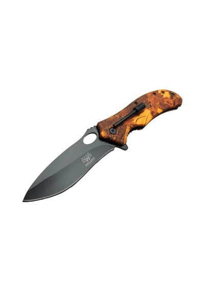 Wd-503-2 Kamp Çakısı 21 Cm - Magnezyum Çubuklu Fire Ter , Plastik Sap