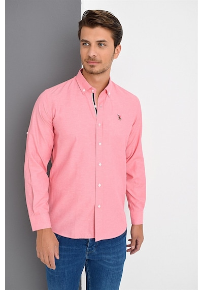 G674 Dewberry Erkek Gömlek-pembe Pembe
