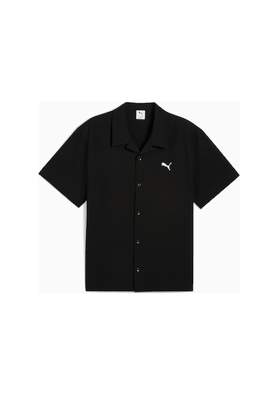 Puma Wardrobe Essentials Erkek Siyah Gömlek 629663-01 Siyah
