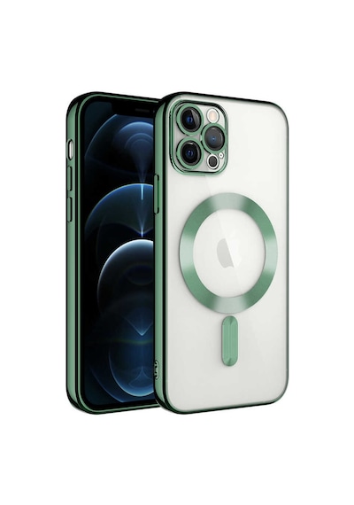 Kilifone - Apple Uyumlu iPhone 11 Pro - Kılıf Kamera Korumalı Kablosuz Şarj Destekli Demre Kapak - Koyu Yeşil