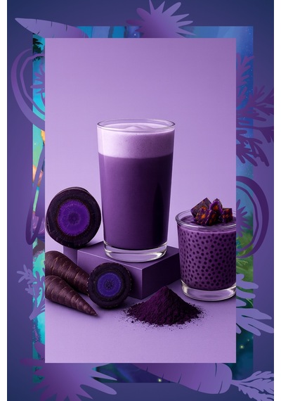 Doğal Mor Havuç Tozu %100 Saf Black Carrot Powder 100 Gr