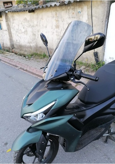 Motocam Küba Arome 125 Ön Cam 2023-2026 Model 54cm Füme Renkli