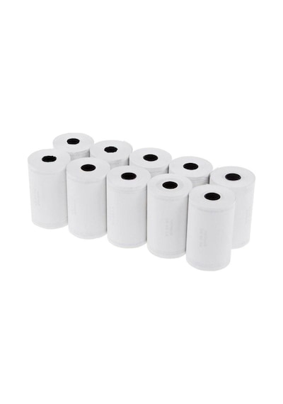 Termal Pos Yazar Kasa Rulosu - Pos Kağıdı - Beyaz - 56 Mm X 15 Metre - 10 Adetlik 10 Paket