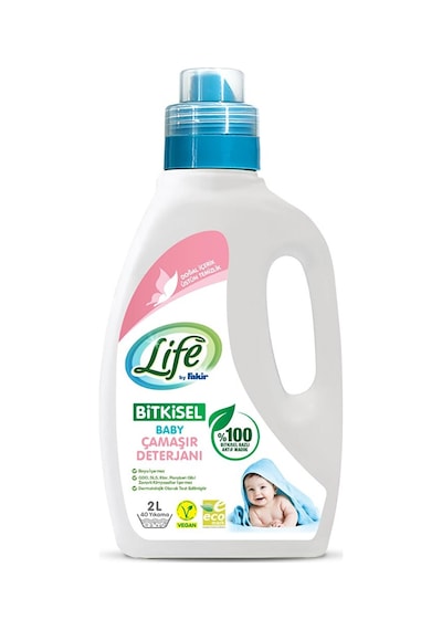 Life By Fakir Baby Bitkisel Çamaşır Deterjanı 2000ml 1 Adet