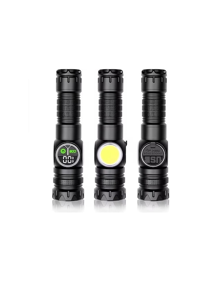 9 Mod Şarjlı Kamp Lambası El Feneri Wt-704 Asorti