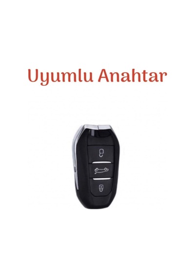 Citroen C4 C5 C3 Aircross Anahtar Kılıfı Anahtarsız Çalıştırma