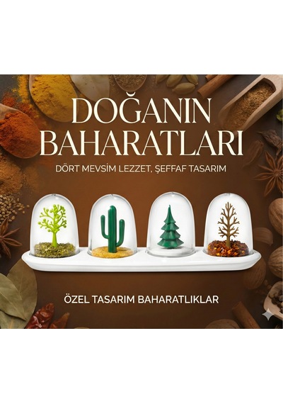 Seasoning Shakers Dört Mevsim Baharatlık Sarı