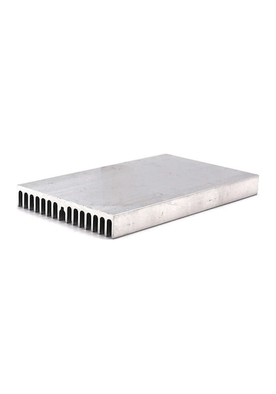 6cm x 10cm x 1cm Alüminyum Metal Soğutucu Blok Radyatör Amfi Led Entegre Transistor