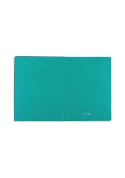 Episode Ciltli Colourblock Uno Xl 88 Yp. Defter - Forest Green Çok Renkli