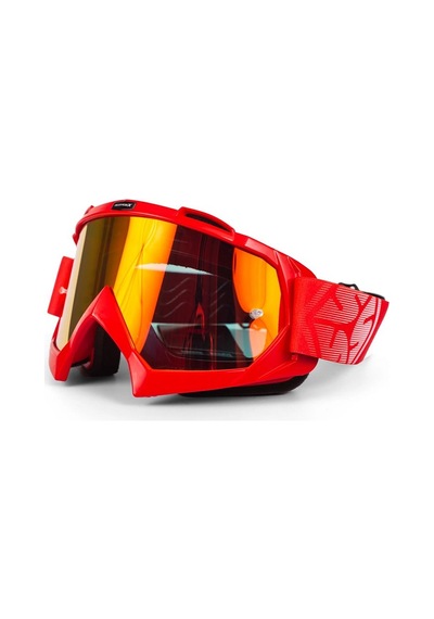 G08 Motosiklet Cross Gözlüğü Polikarbonat Lens Profesyonel Motocross Profesyonel Gözlük