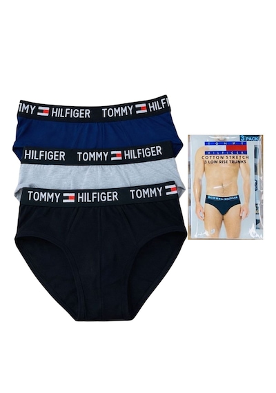 Tommy Hilfiger Erkke 3"lü Boxer Set Siyah - Gri - Lacivert