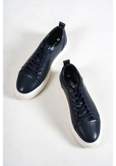 Mubiano Hakiki Deri M3-lcv Lacivert Erkek Spor Ayakkabı & Sneaker Lacivert