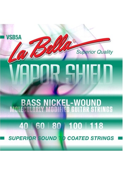 La Bella Lb-vsb5a Bas Gitar Teli Vapor Shield 5 Telli Uzatılm