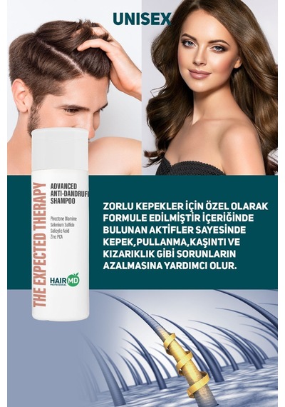 Uzman Terapi Serisi Kepek Ve Pullanma Karşıtı Şampuan 200 Ml Kuru