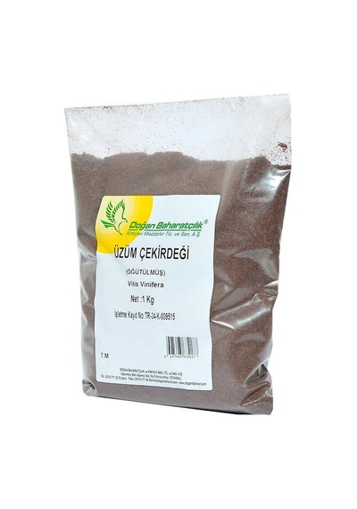 Doğan Baharatçılık Üzüm Çekirdeği Toz 1 KG