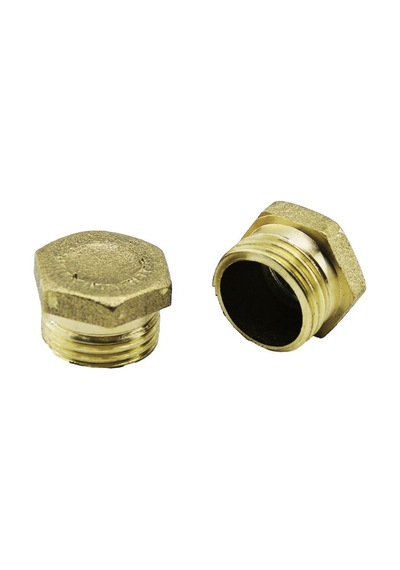 İbico Metal Pirinç Sarı Kör Tıpa 1/2"- 50'li Paket Diğer