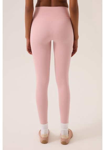 Los Ojos X Ece Pembe Yüksek Bel Spor Tayt Mono Leggings Pembe Pembe