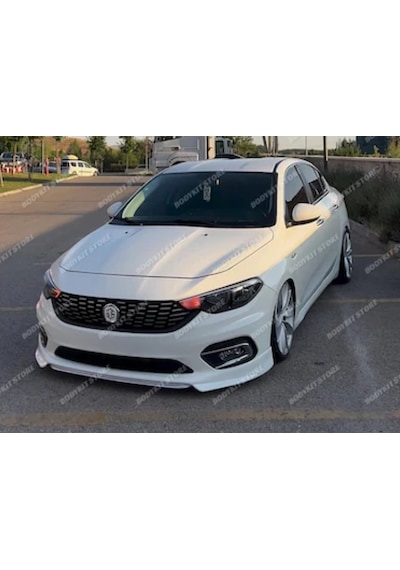 Egea Ön Tampon Eki Fiat Egea Ön Ek Karlık - Bodykit Store - İmalatçı Firmadan - Boyasız - Fiber