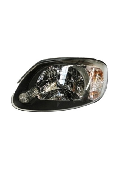 2003-2005 Hyundai Accent Admire Far Lambası Sol Manuel Beyaz Sinyalli İç Aynası Siyah Famella Adet Oem No:9212025111