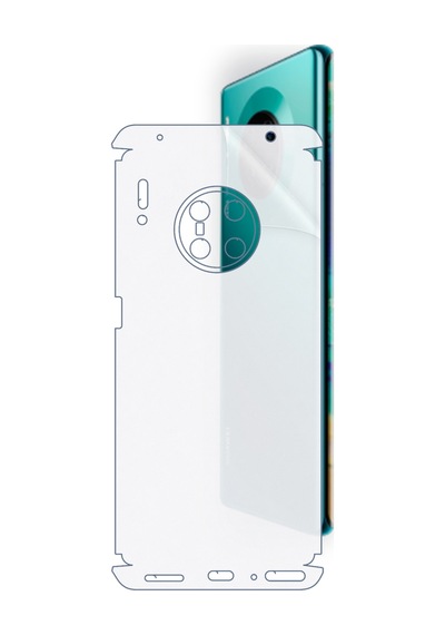 Mate 30 Pro Uyumlu Fullbody Arka Kaplama Hidrojel Koruyucu Film