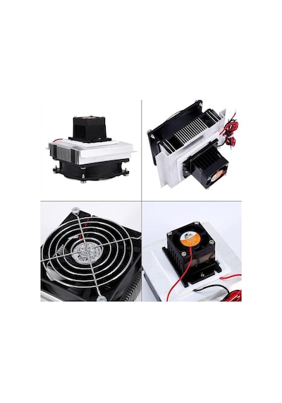 Termo Elektrik Peltier Soğutucu Sistem Dc 12v 6a 60w Mini Klima Buzdolabı Buzluk Araba Soğuk Hava