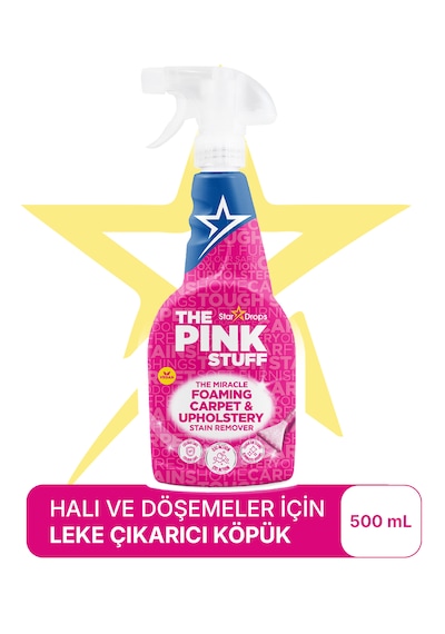 Mucizevi Köpüklü Halı Koltuk & Döşeme Leke Çıkarıcı Vegan 500 Ml Vegan Formül