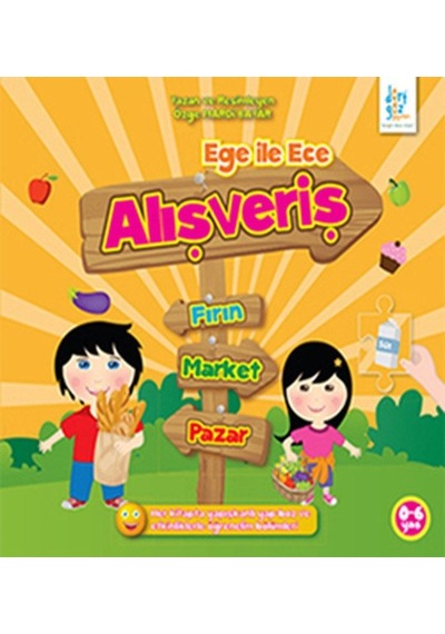 Ege İle Ece Alışveriş - Özge Mardi Bayar - Dört Göz Yayınları
