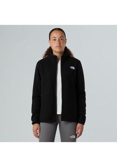 The North Face Kadın Glacier Tam Fermuarlı Polar Nf0a8d2fjk31 Siyah